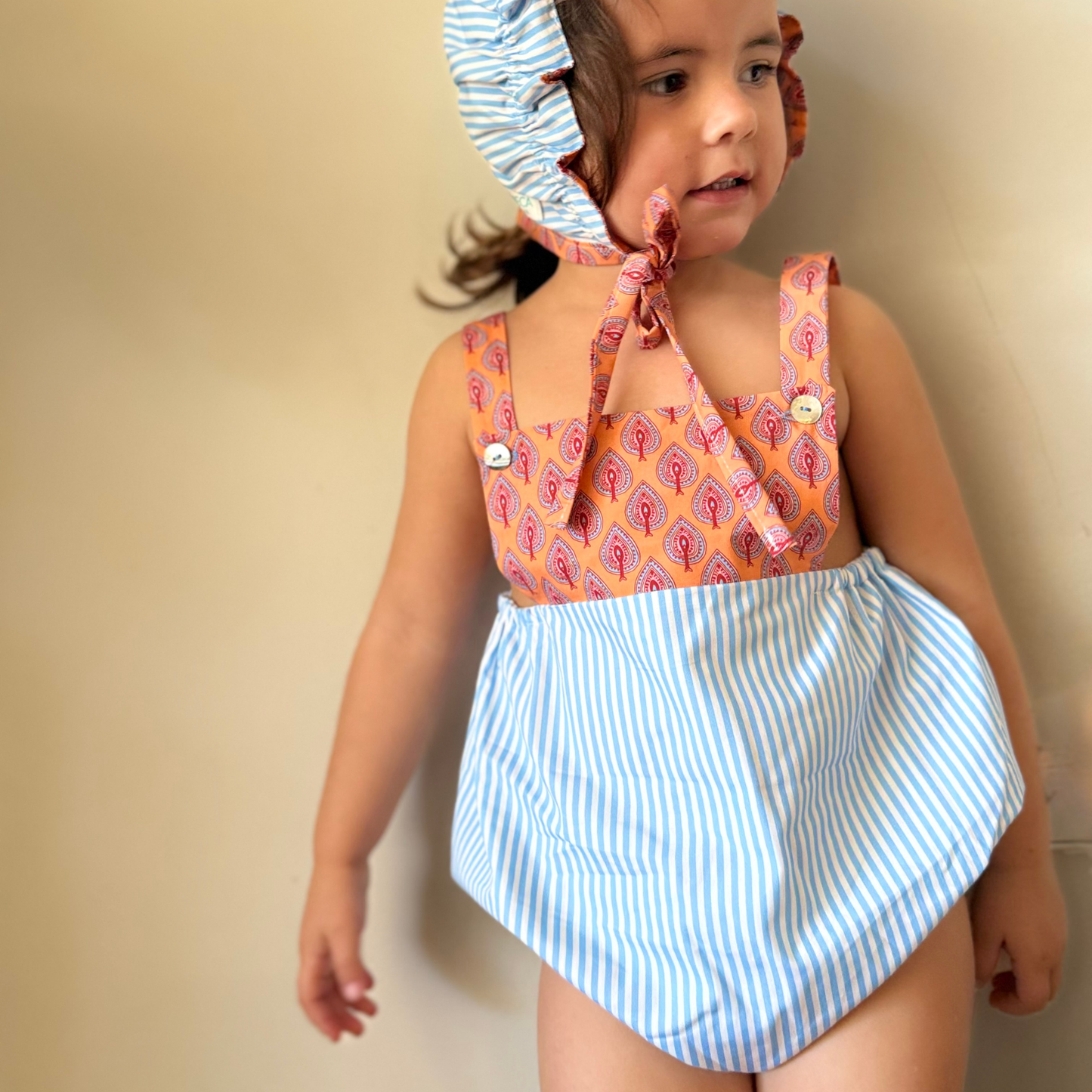 PRE-ORDER Dalia Romper med bluse og kyse