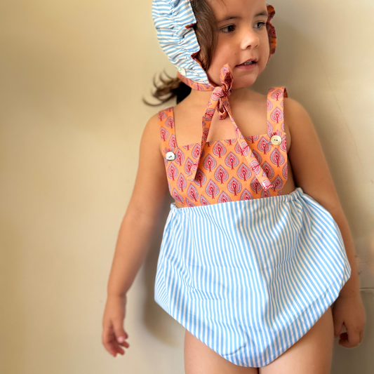PRE-ORDER Dalia Romper med bluse og kyse