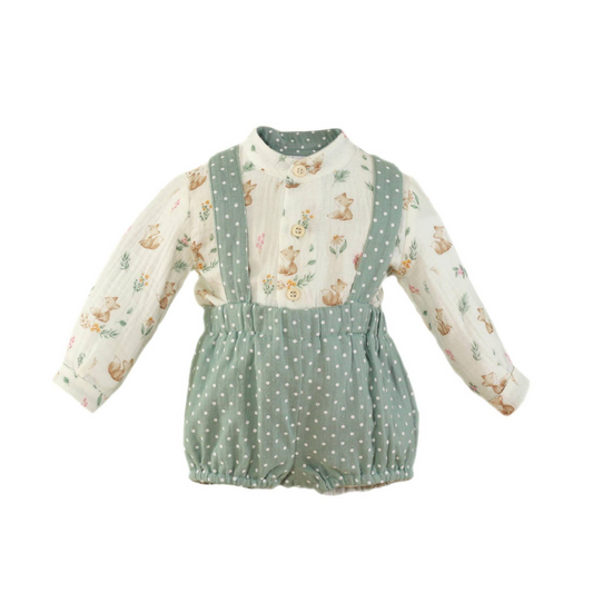Peto y camisa